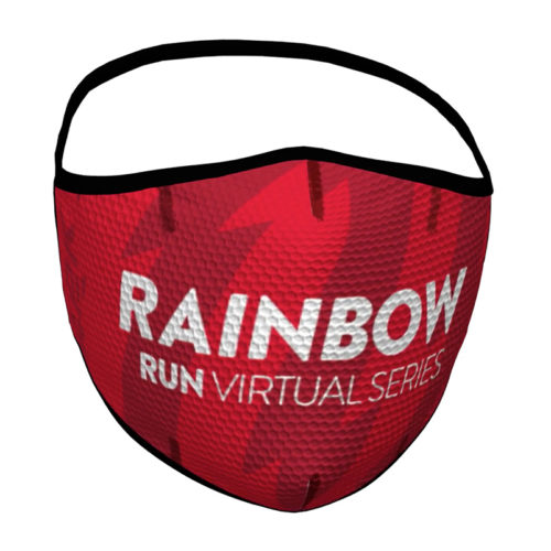 Macarilla deportiva reutilizable Rainbow Virtual Series