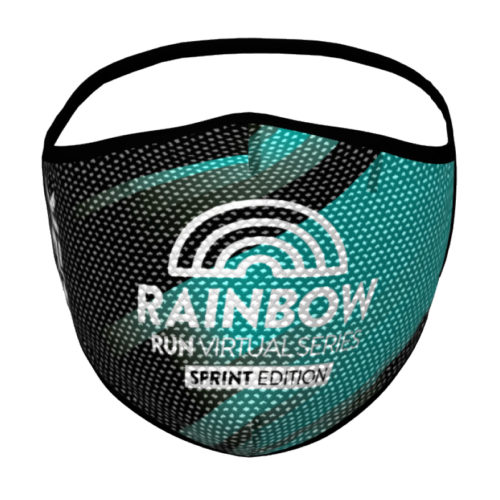 Macarilla deportiva reutilizable Rainbow Virtual Series