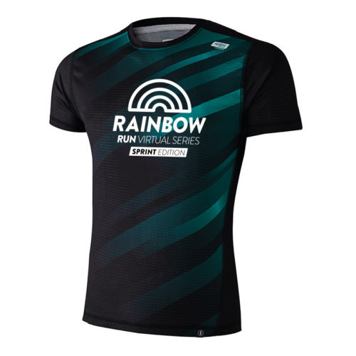 Camiseta técnica 100% reciclada Rainbow Virtual Series